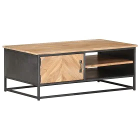 Couchtisch aus massivem Akazienholz 90x50x35 cm von vidaXL, Couchtisch - Ref: Foro24-323526, Preis: 186,16 €, Rabatt: %