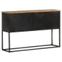 Aparador de madera maciza de acacia 120x30x75 cm de vidaXL, Aparadores - Ref: Foro24-323529, Precio: 169,62 €, Descuento: %