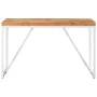 Esstisch aus massivem Akazien- und Mangoholz, 120 x 60 x 76 cm von vidaXL, Küchen- und Esstische - Ref: Foro24-323545, Preis:...