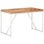 Esstisch aus massivem Akazien- und Mangoholz, 120 x 60 x 76 cm von vidaXL, Küchen- und Esstische - Ref: Foro24-323545, Preis:...