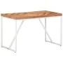 Solid acacia and mango wood dining table 120x60x76 cm by vidaXL, Kitchen and dining tables - Ref: Foro24-323545, Price: 177,6...