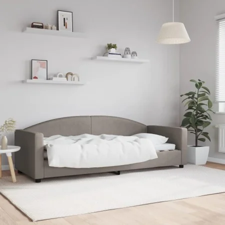 Taupegraues Stoffschlafsofa 80x200 cm von vidaXL, Betten und Lattenroste - Ref: Foro24-354109, Preis: 182,04 €, Rabatt: %