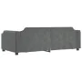 Sofá cama tela gris oscuro 80x200 cm de vidaXL, Camas y somieres - Ref: Foro24-354201, Precio: 187,34 €, Descuento: %