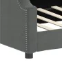 Sofá cama tela gris oscuro 80x200 cm de vidaXL, Camas y somieres - Ref: Foro24-354201, Precio: 187,34 €, Descuento: %