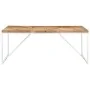 Solid acacia and mango wood dining table 180x90x76 cm by vidaXL, Kitchen and dining tables - Ref: Foro24-323551, Price: 294,9...