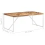 Solid acacia and mango wood dining table 180x90x76 cm by vidaXL, Kitchen and dining tables - Ref: Foro24-323551, Price: 294,9...