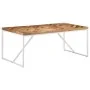 Esstisch aus massivem Akazien- und Mangoholz, 180 x 90 x 76 cm von vidaXL, Küchen- und Esstische - Ref: Foro24-323551, Preis:...