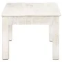 White solid mango wood coffee table 110x60x45 cm by vidaXL, Coffee table - Ref: Foro24-323555, Price: 110,74 €, Discount: %