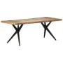 Esstisch aus recyceltem Massivholz, 200 x 90 x 76 cm von vidaXL, Küchen- und Esstische - Ref: Foro24-323573, Preis: 379,59 €,...