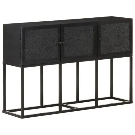 Sideboard aus massivem Mangoholz, 115 x 30 x 76 cm von vidaXL, Sideboards - Ref: Foro24-323579, Preis: 152,33 €, Rabatt: %