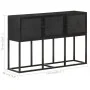 Sideboard aus massivem Mangoholz, 115 x 30 x 76 cm von vidaXL, Sideboards - Ref: Foro24-323579, Preis: 152,33 €, Rabatt: %