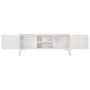 Massives Mangoholz TV-Möbel in Weiß 115x30x46 cm von vidaXL, TV-Möbel - Ref: Foro24-323580, Preis: 106,64 €, Rabatt: %