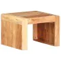 Solid acacia wood side table 43x40x30 cm by vidaXL, Side tables - Ref: Foro24-323588, Price: 76,29 €, Discount: %