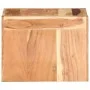 Mesa auxiliar de madera maciza de acacia 43x40x30 cm de vidaXL, Mesas auxiliares - Ref: Foro24-323588, Precio: 76,56 €, Descu...