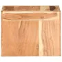 Solid acacia wood side table 43x40x30 cm by vidaXL, Side tables - Ref: Foro24-323588, Price: 76,29 €, Discount: %