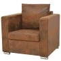 vidaXl Artificial Suede Leather 2-Piece Sofa Set by vidaXL, Sofas - Ref: Foro24-274883, Price: 642,75 €, Discount: %