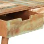 Mesa tocador con espejo madera reciclada maciza 112x45x76 cm de vidaXL, Tocadores para dormitorios - Ref: Foro24-323591, Prec...