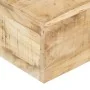 Solid mango wood coffee table 80x80x28 cm by vidaXL, Coffee table - Ref: Foro24-323592, Price: 182,42 €, Discount: %