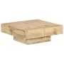 Solid mango wood coffee table 80x80x28 cm by vidaXL, Coffee table - Ref: Foro24-323592, Price: 182,42 €, Discount: %