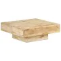 Couchtisch aus massivem Mangoholz, 80 x 80 x 28 cm von vidaXL, Couchtisch - Ref: Foro24-323592, Preis: 179,85 €, Rabatt: %