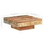 Solid recycled wood coffee table 80x80x28 cm by vidaXL, Coffee table - Ref: Foro24-323594, Price: 153,59 €, Discount: %