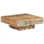 Solid recycled wood coffee table 80x80x28 cm by vidaXL, Coffee table - Ref: Foro24-323594, Price: 153,59 €, Discount: %