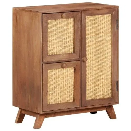 Solid mango wood sideboard 60x35x75 cm by vidaXL, Sideboards - Ref: Foro24-323596, Price: 177,94 €, Discount: %