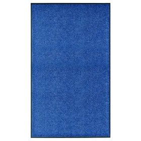 Blaue waschbare Fußmatte 90x150 cm von vidaXL, Fußmatten - Ref: Foro24-323443, Preis: 61,24 €, Rabatt: %