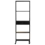 Rough mango wood and iron shelf 60x35x180 cm by vidaXL, Bookcases and shelves - Ref: Foro24-323735, Price: 134,59 €, Discount: %
