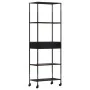 Rough mango wood and iron shelf 60x35x180 cm by vidaXL, Bookcases and shelves - Ref: Foro24-323735, Price: 134,59 €, Discount: %