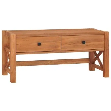 TV-Schrank aus Teakholz, 100 x 40 x 45 cm von vidaXL, TV-Möbel - Ref: Foro24-325266, Preis: 110,78 €, Rabatt: %