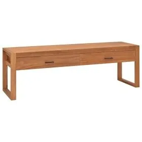 Teak wood TV stand 140x40x45 cm by vidaXL, TV Furniture - Ref: Foro24-325273, Price: 180,34 €, Discount: %