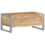 Mesa de centro de madera de mango rugosa 95x50x40 cm de vidaXL, Mesas de centro - Ref: Foro24-323489, Precio: 210,70 €, Descu...