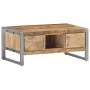 Mesa de centro de madera de mango rugosa 95x50x40 cm de vidaXL, Mesas de centro - Ref: Foro24-323489, Precio: 210,70 €, Descu...