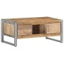 Mesa de centro de madera de mango rugosa 95x50x40 cm de vidaXL, Mesas de centro - Ref: Foro24-323489, Precio: 210,70 €, Descu...