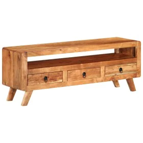 TV-Schrank aus massivem Akazienholz, 110 x 30 x 40 cm von vidaXL, TV-Möbel - Ref: Foro24-337065, Preis: 177,34 €, Rabatt: %
