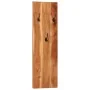 Wall coat racks 2 units solid acacia wood 36x3x110 cm by vidaXL, Hat and coat racks - Ref: Foro24-337068, Price: 98,39 €, Dis...