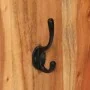 Wall coat racks 2 units solid acacia wood 36x3x110 cm by vidaXL, Hat and coat racks - Ref: Foro24-337068, Price: 98,39 €, Dis...