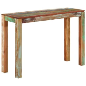 Solid recycled wood console table 110x35x76 cm by vidaXL, Side tables - Ref: Foro24-337271, Price: 116,21 €, Discount: %