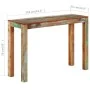 Solid recycled wood console table 110x35x76 cm by vidaXL, Side tables - Ref: Foro24-337271, Price: 116,21 €, Discount: %