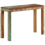 Solid recycled wood console table 110x35x76 cm by vidaXL, Side tables - Ref: Foro24-337271, Price: 116,21 €, Discount: %