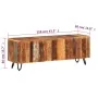TV-Möbel aus massivem recyceltem Holz 110x30x40 cm von vidaXL, TV-Möbel - Ref: Foro24-337842, Preis: 141,39 €, Rabatt: %