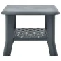 Mesa de centro de plástico verde 90x60x46 cm de vidaXL, Mesas de centro - Ref: Foro24-48794, Precio: 64,64 €, Descuento: %