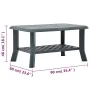 Grüner Couchtisch aus Kunststoff 90x60x46 cm von vidaXL, Couchtisch - Ref: Foro24-48794, Preis: 65,96 €, Rabatt: %