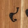 Coat racks, 2 units, solid acacia wood, 38x100 cm by vidaXL, Hat and coat racks - Ref: Foro24-337854, Price: 121,02 €, Discou...