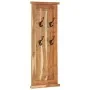 Coat racks, 2 units, solid acacia wood, 38x100 cm by vidaXL, Hat and coat racks - Ref: Foro24-337854, Price: 121,02 €, Discou...