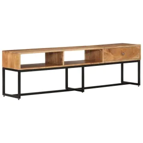 TV-Möbel aus massivem Akazienholz 160x30x45 cm von vidaXL, TV-Möbel - Ref: Foro24-337991, Preis: 119,12 €, Rabatt: %