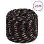 Black polypropylene boat rope 16 mm 25 m by vidaXL, Ropes and metal cords - Ref: Foro24-152360, Price: 33,89 €, Discount: %