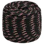Black polypropylene boat rope 16 mm 25 m by vidaXL, Ropes and metal cords - Ref: Foro24-152360, Price: 33,89 €, Discount: %