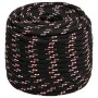 Schwarzes Polypropylen-Bootsseil 16 mm 25 m von vidaXL, Seile und Metallschnüre - Ref: Foro24-152360, Preis: 34,78 €, Rabatt: %